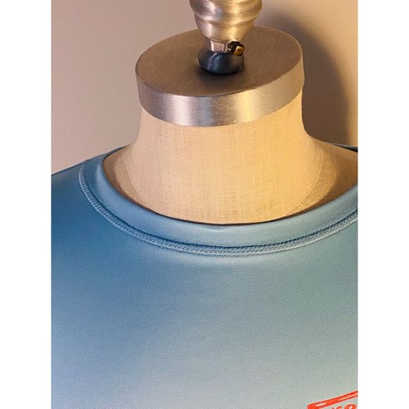 AWESOME! Reel Life Gear Mens crew neck Shirt Sun Ray Defender Performance.(92) - Picture 8 of 13